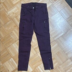 Stylish Purple Cargo Pants